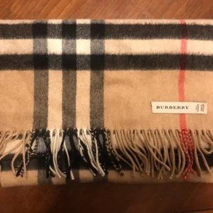 Burberry cashmere scarf